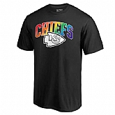 Men's Kansas City Chiefs NFL Pro Line by Fanatics Branded Black Big & Tall Pride T-Shirt,baseball caps,new era cap wholesale,wholesale hats